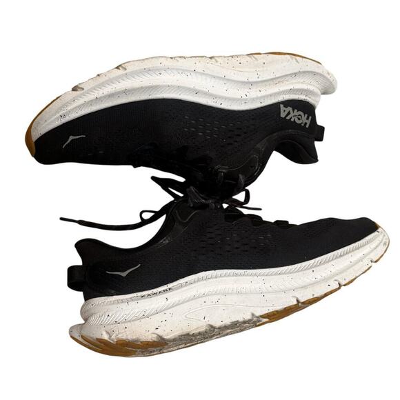 Hoka One One Kawana 2 Mesh Athletic Shoes Sneakers Black White Size US 11D main image 10